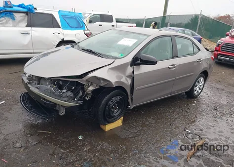 2014 Toyota Corolla Le из США, поврежденный, VIN 2T1BURHE2EC028624